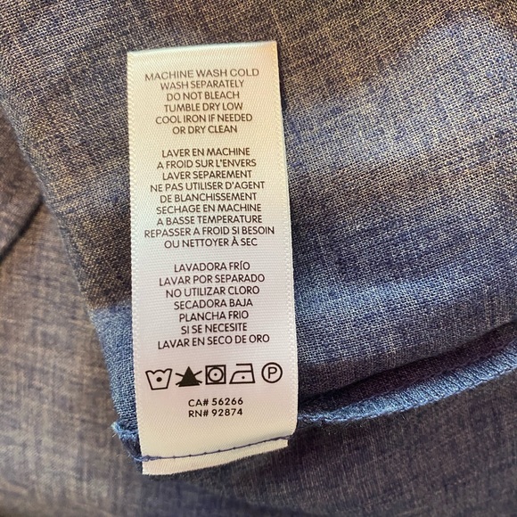 Splendid Chambray Button Down Dress - Picture 9 of 11